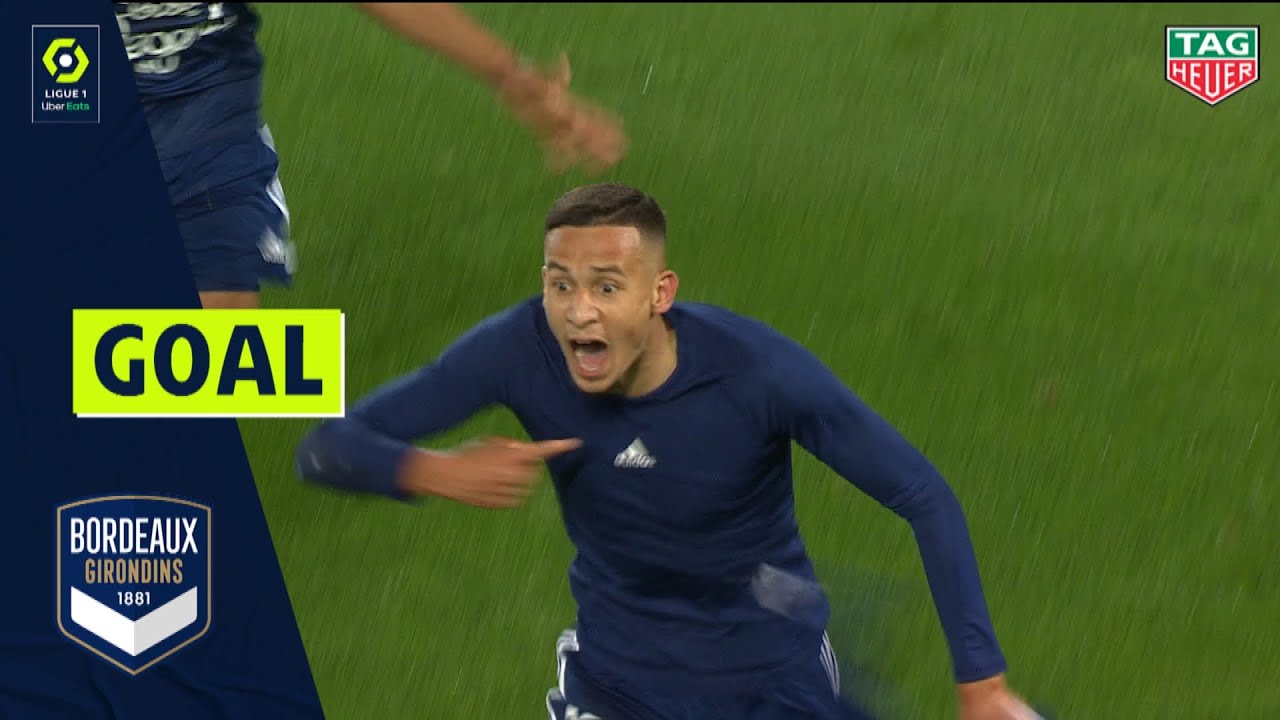 Goal Mehdi ZERKANE (90' +1 - GdB) FC GIRONDINS DE BORDEAUX - RC LENS (3-0) 20/21