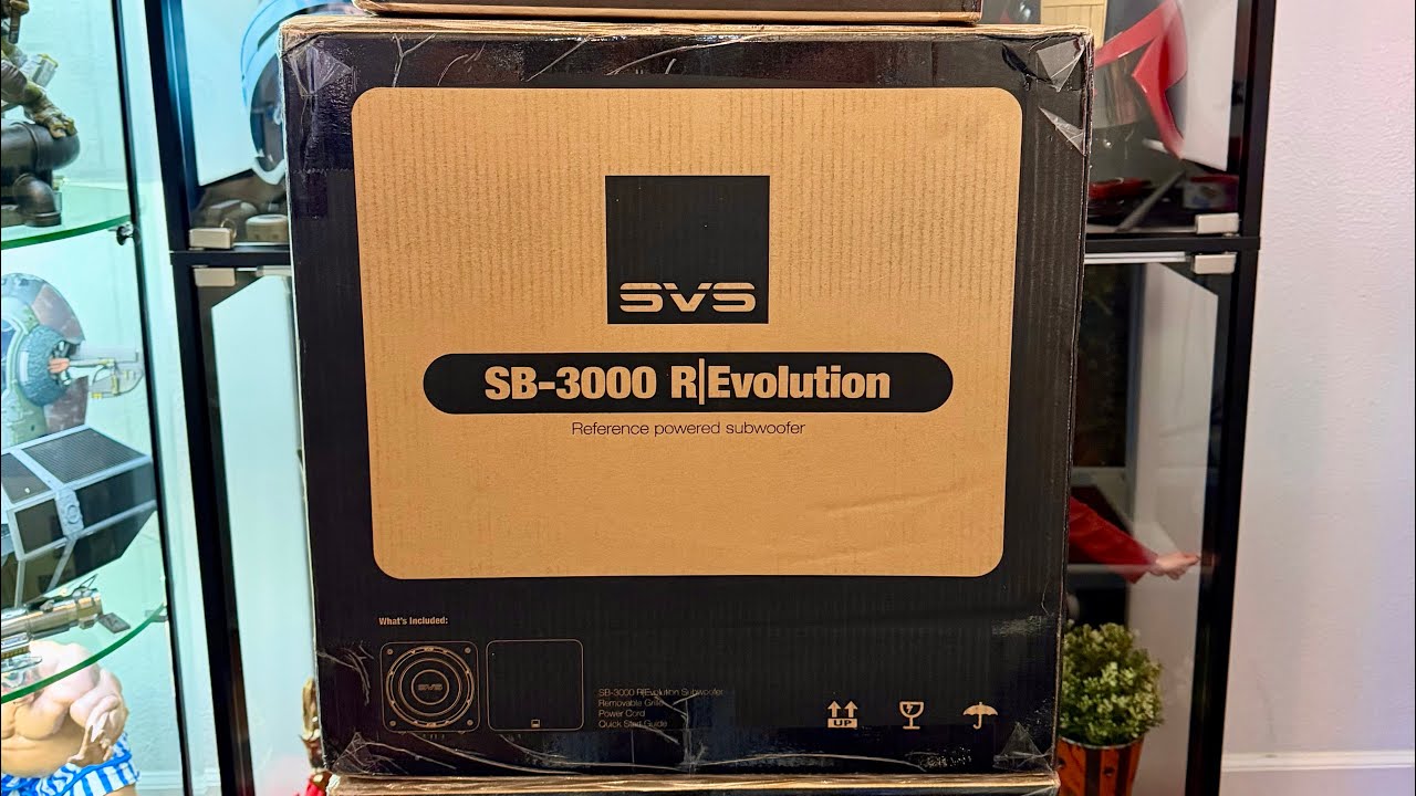 Распаковка и обзор SVS-3000 R|Evolution