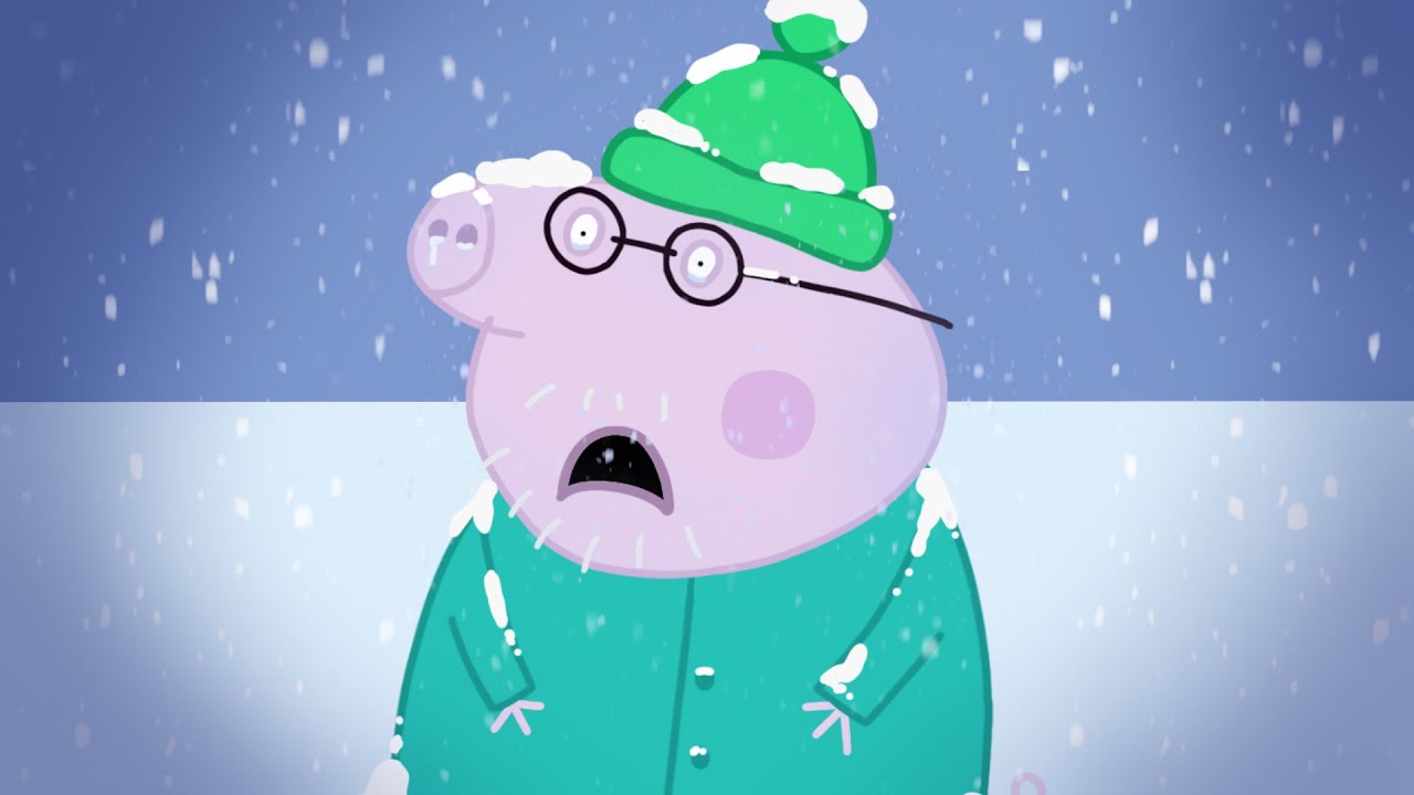 IT'S TOO COLD FOR DADDY PIG
