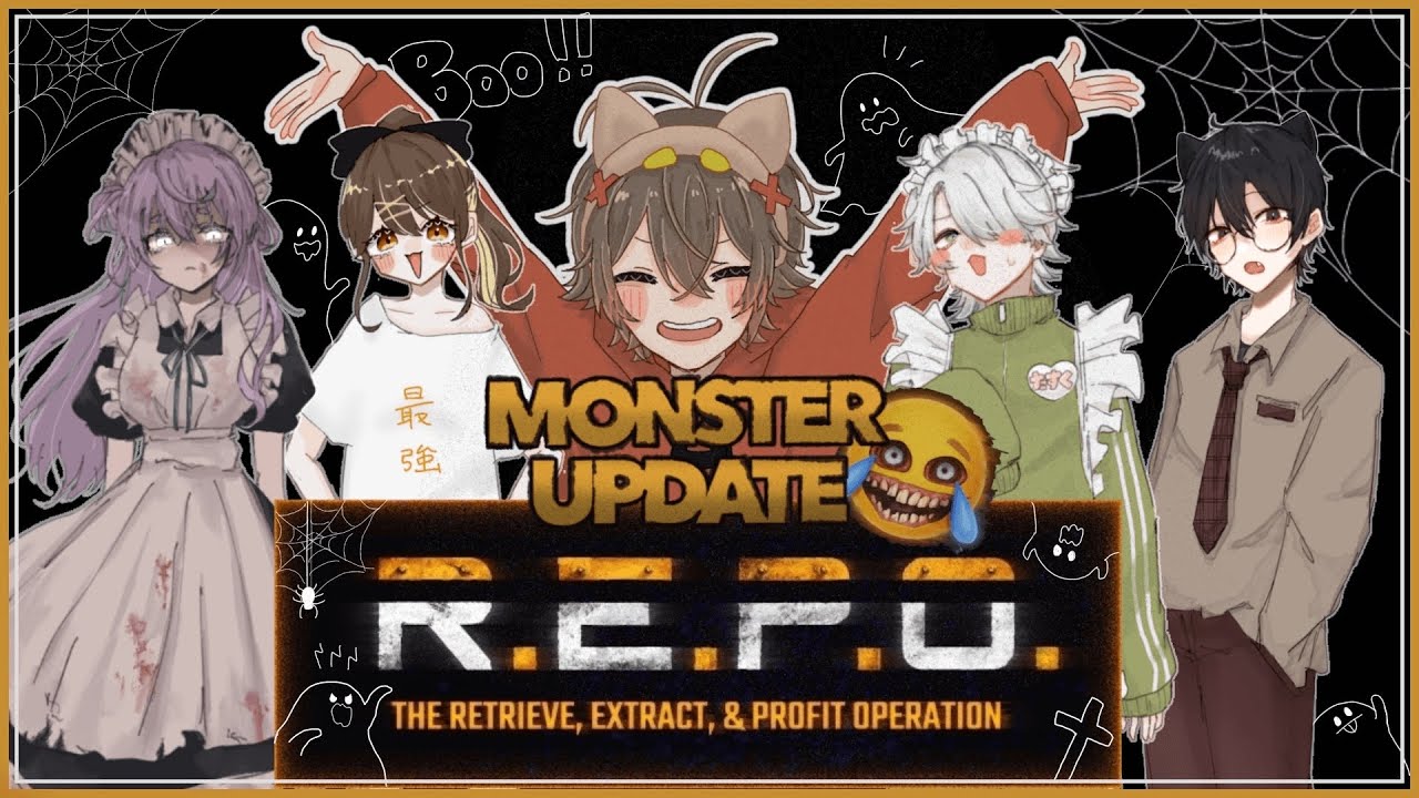 【#REPO】大型アプデ！！モンスターがたくさん追加になったってよ！！！！【冒険者系VTuber／こさじ いっぱい】