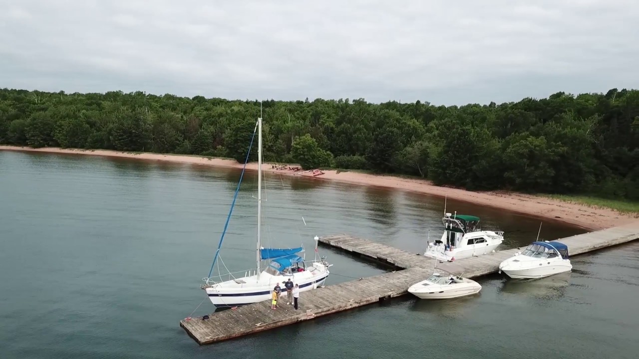 Sailing The Apostle Islands National Lakeshore  Bayfield Wisconsin