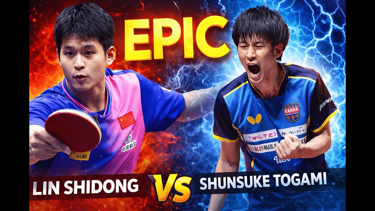 UNBELIEVABLE!!! Shunsuke TOGAMI🇯🇵 vs Lin SHIDONG 🇨🇳 🔥