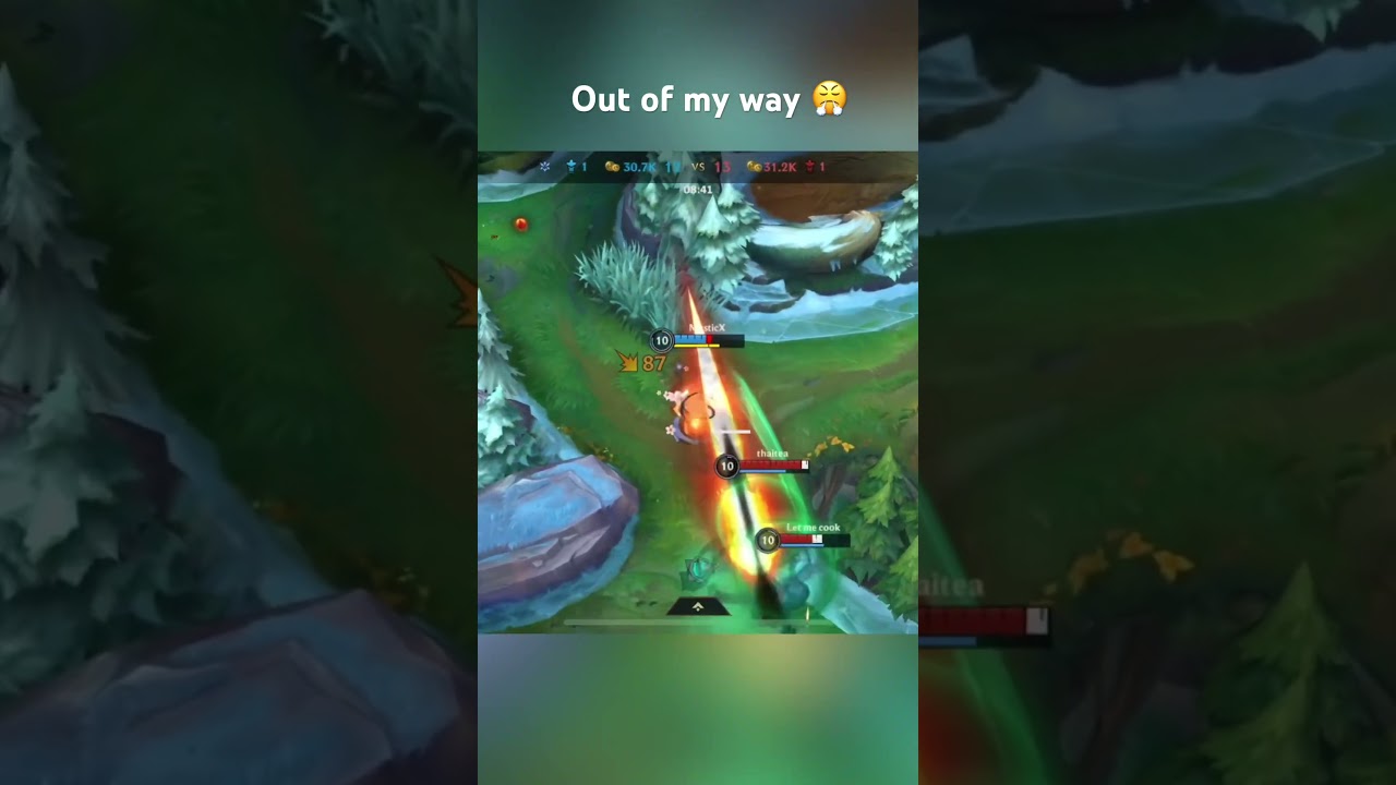 Out of my way 😤 - #wildrift #wildriftgameplay #challenger