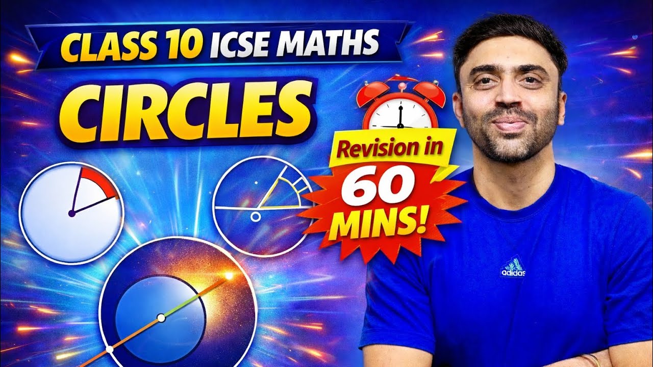 Circles in One Shot Class 10 ICSE Maths