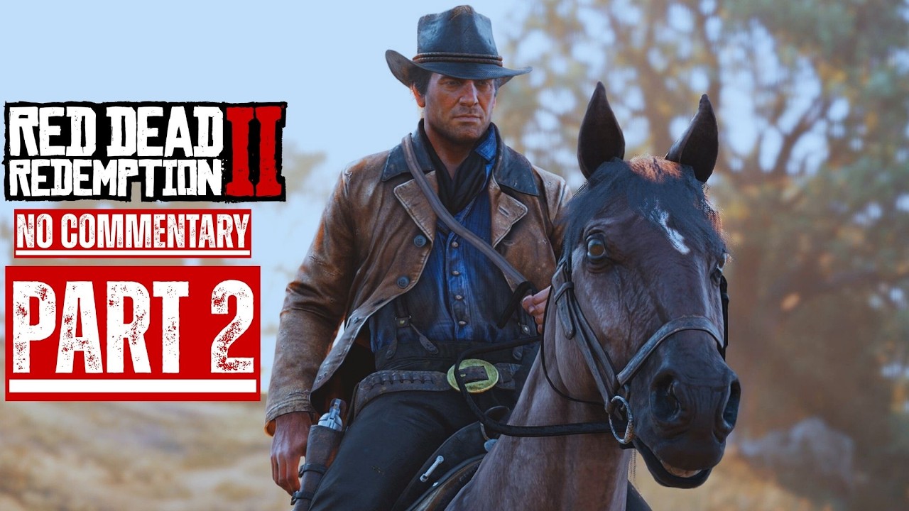 Red Dead Redemption 2 Walkthrough Part 2 - Horseshoe Overlook (No Commentary)