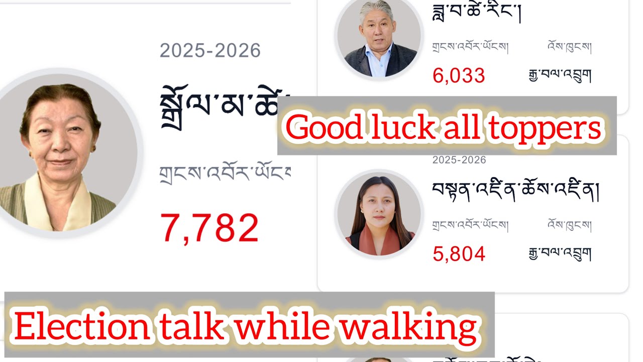 Election talk while walking @Lharden77 #tibetanvlogger #tibetan #election #democracy 
