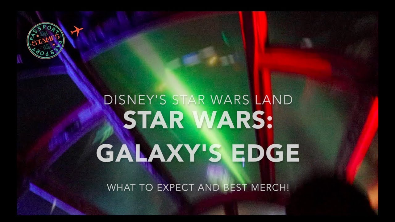 Disney's STAR WARS land - GALAXY'S EDGE POV, preview & best merchandise