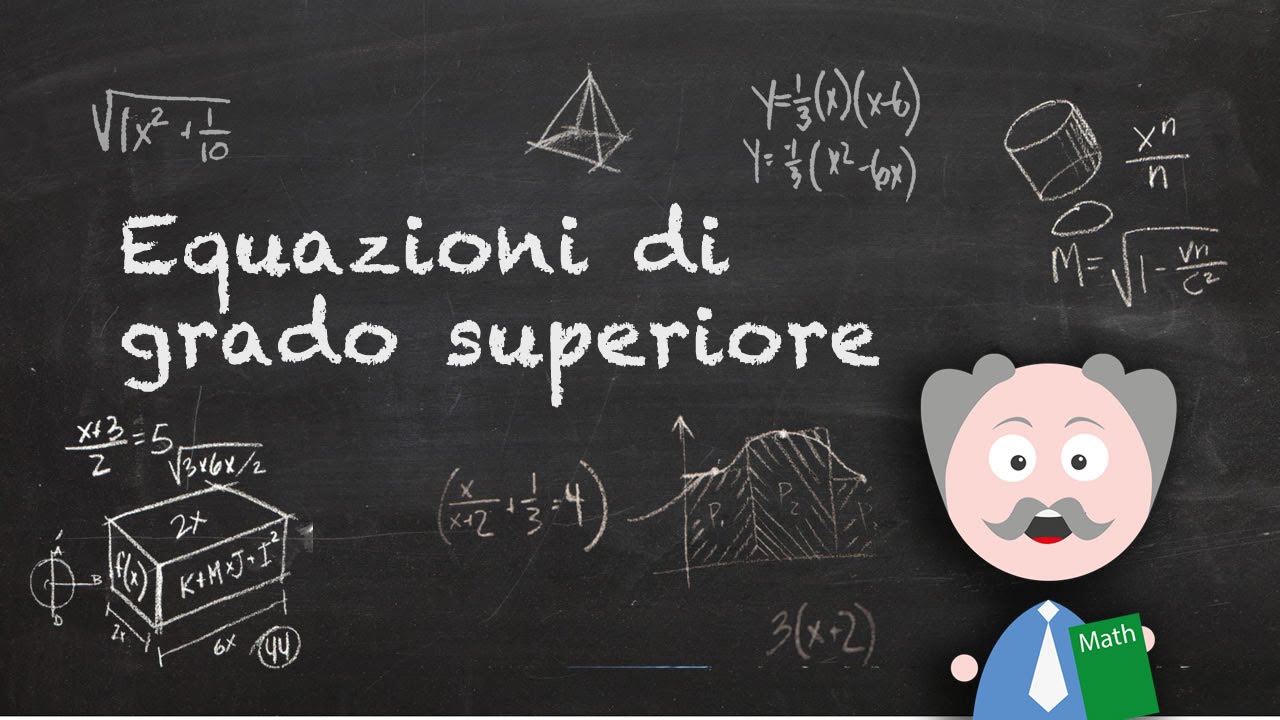 Equazioni lineari di grado superiore riconducibile al primo