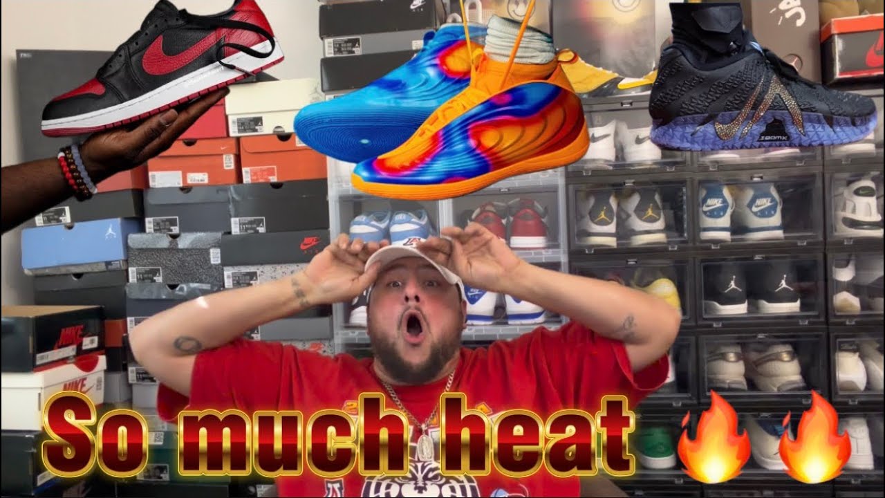 Jordan 1 OG  low banned, Jordan 3  Levi’s the viral Nike mind, 001