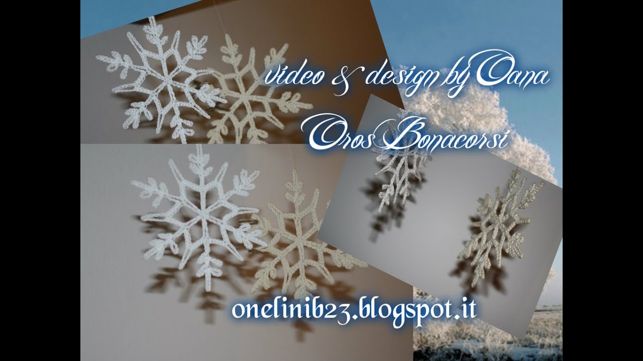 Crochet snowflake by Oana