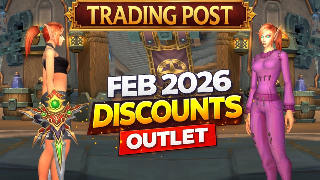 February 2026 Trading Post 3rd Anniversary Vendors — World of Warcraft