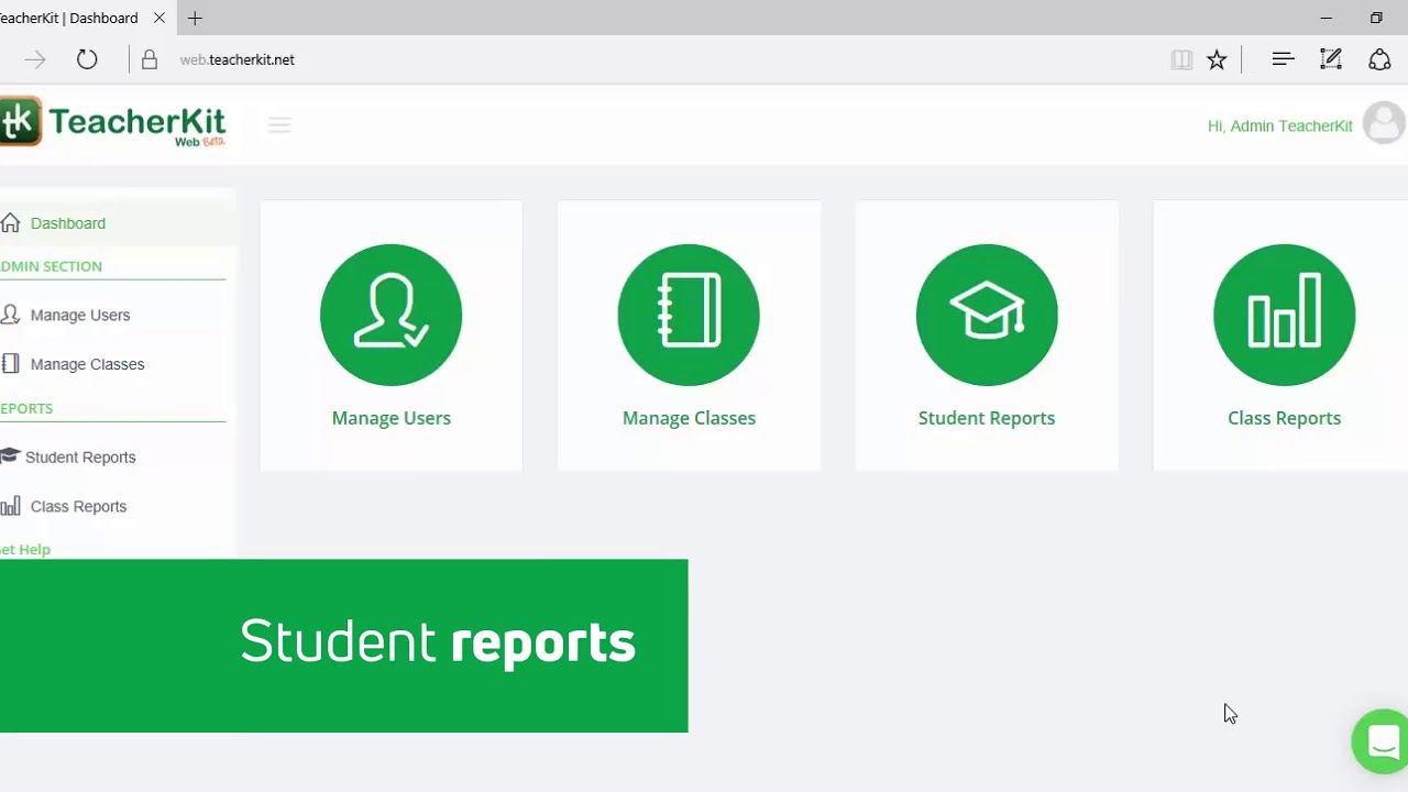 TeacherKit - Walkthrough