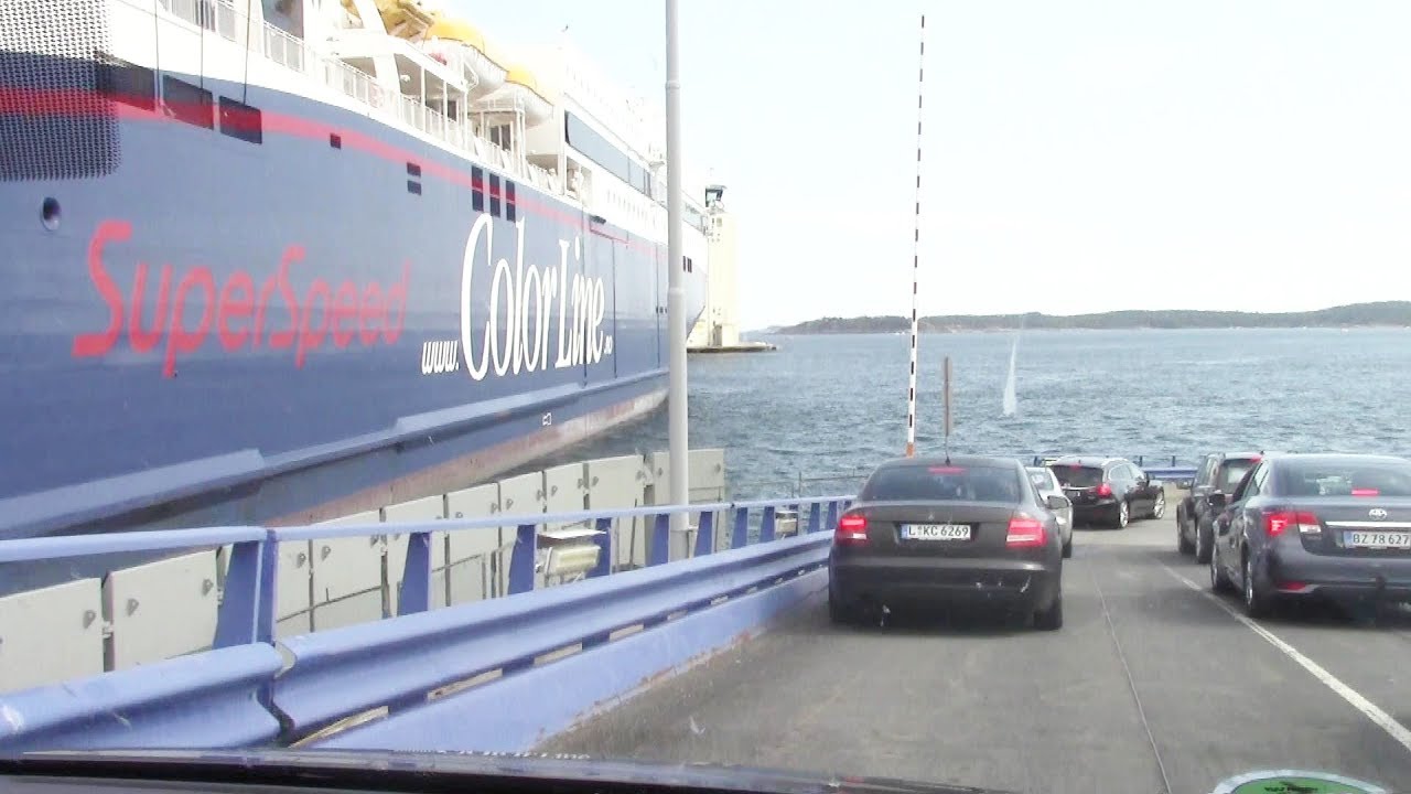 ColorLine SuperSpeed - Kristiansand (aankomst / arrival / Ankunft / arrivée) 2018