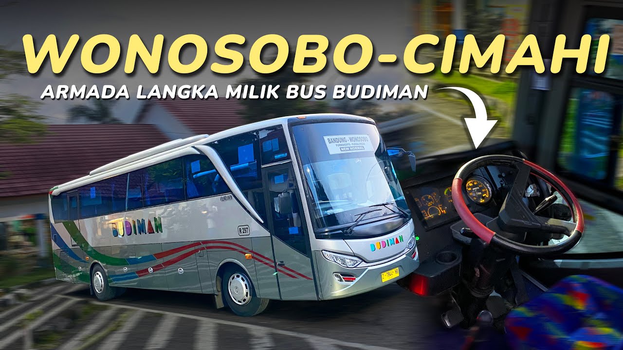 Bus dengan Chasis Langka di tahun 2025👍🏻Trip Wonosobo - Cimahi Naik BUDIMAN Hino RG