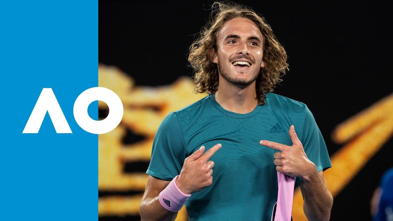 Stefanos Tsitsipas vs Roger Federer | Australian Open 2019 R4 Highlights