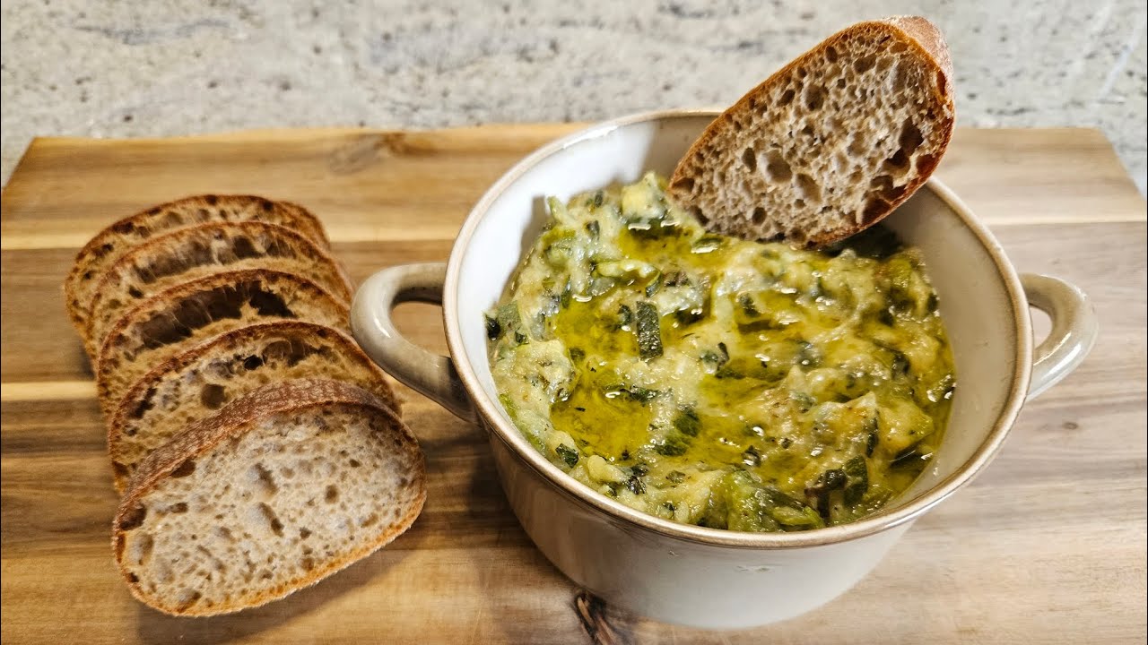 Genialer Zucchini- DIP VEGAN | متبل ومقبلات الشجر (الكوسة)، صحية ولذيذة جدا
