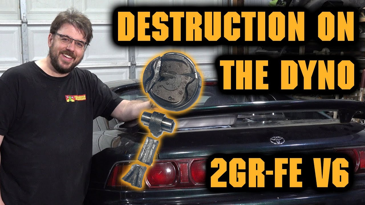 Rapid unscheduled 2GR-FE disassembly