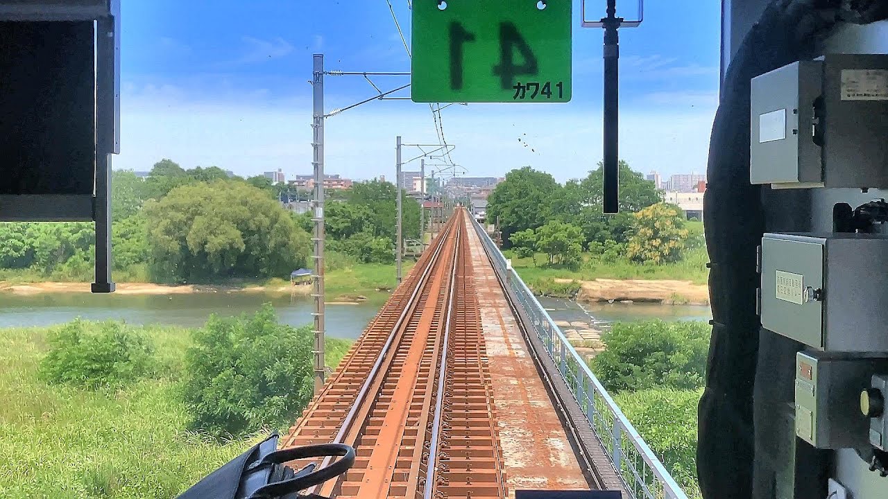 八高線前面展望 八王子→拝島 ＜Cabview Japanrail Hachiouji → Haijima＞