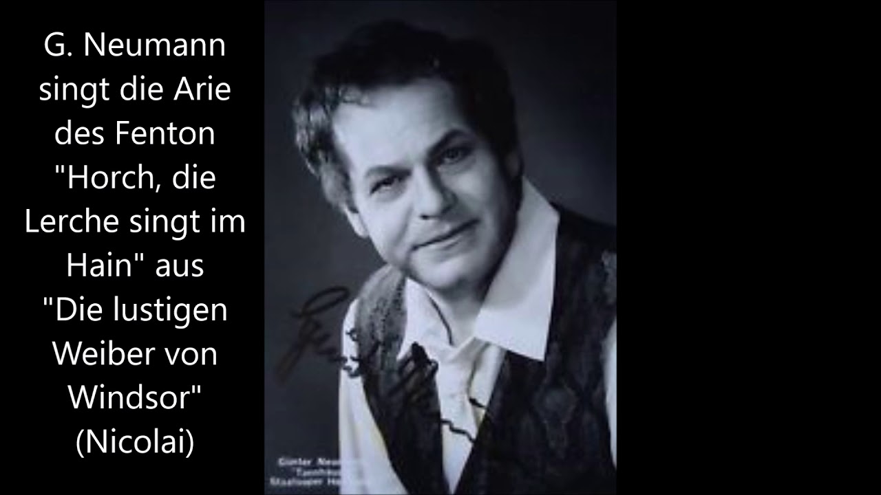 G&uuml;nter Neumann singt Fenton: 