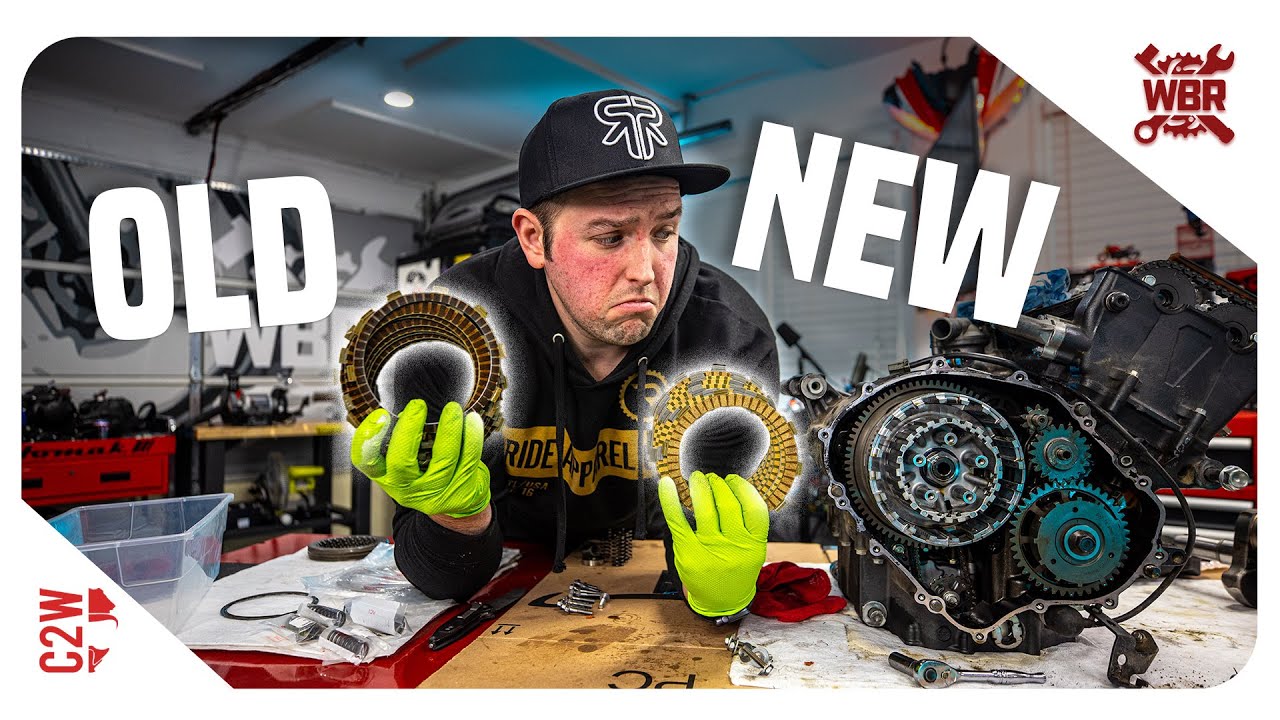 CBR 600 Clutch REPLACEMENT!! We have a MAJOR problem... | 2008 CBR 600RR Race Build - Day 8