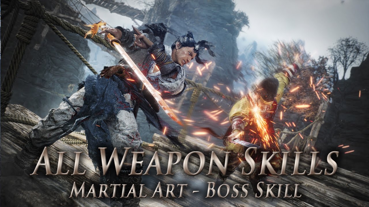 Wo Long Fallen Dynasty: All Martial Arts - Weapon & Boss Skills