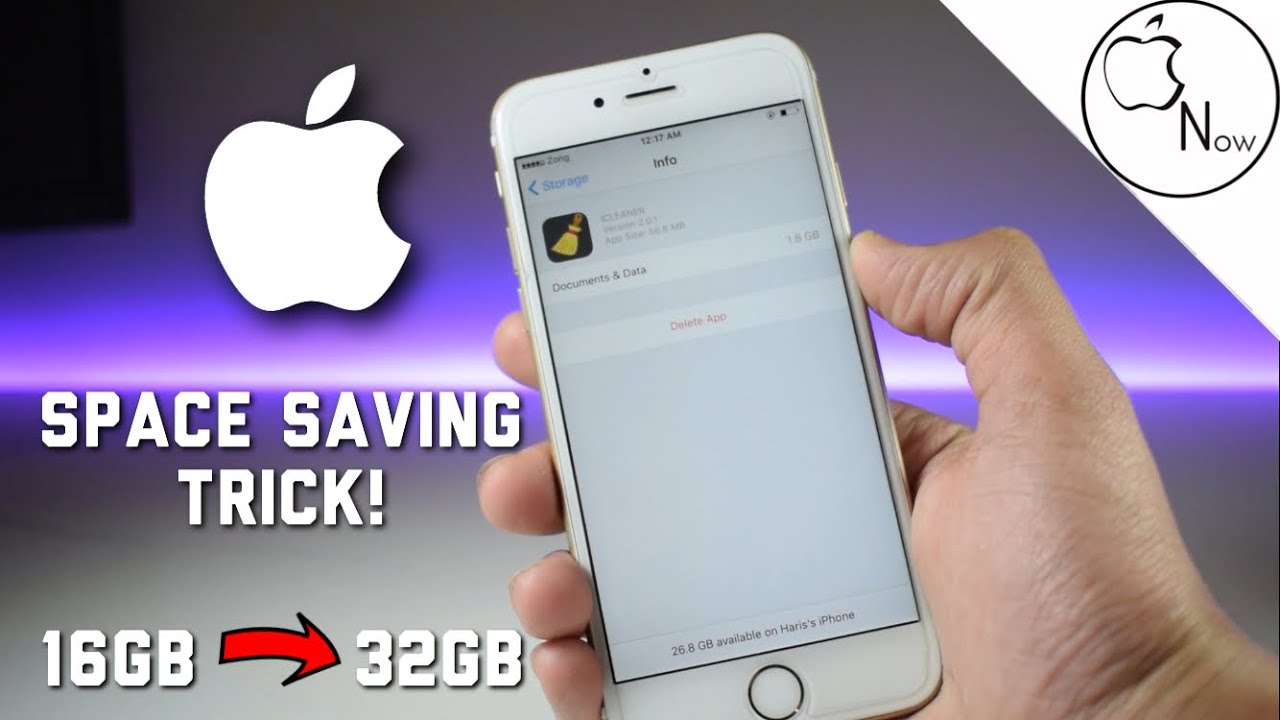 Increase Storage iPhone X - iOS 11.2.1 No Jailbreak!