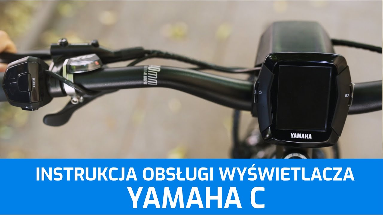 YAMAHA C - obsługa wyświetlacza LCD PW-SE [instrukcja]