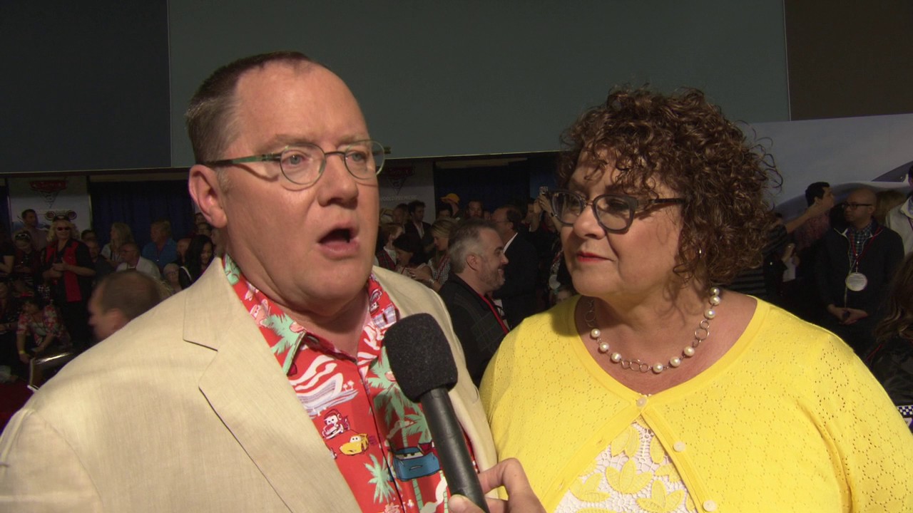 Cars 3 World Premiere - interview John Lasseter(official video)