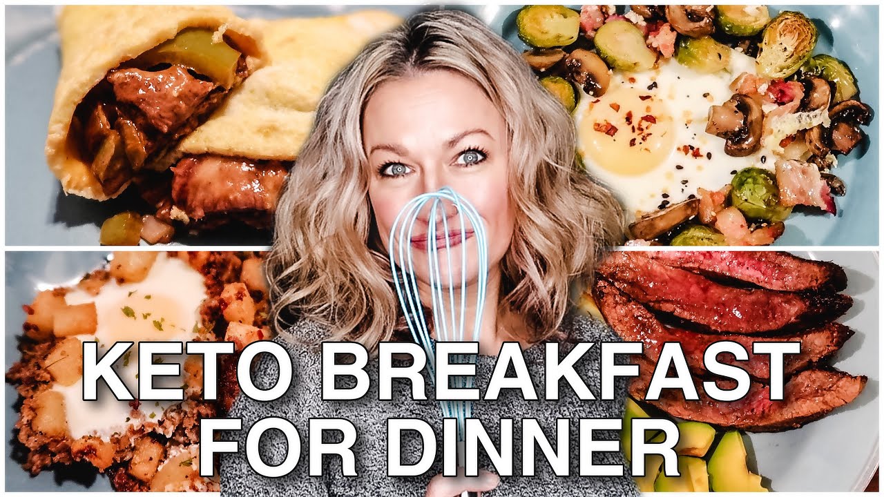 KETO BREAKFAST FOR DINNER IDEAS | EASY KETO RECIPES | Suz and The Crew