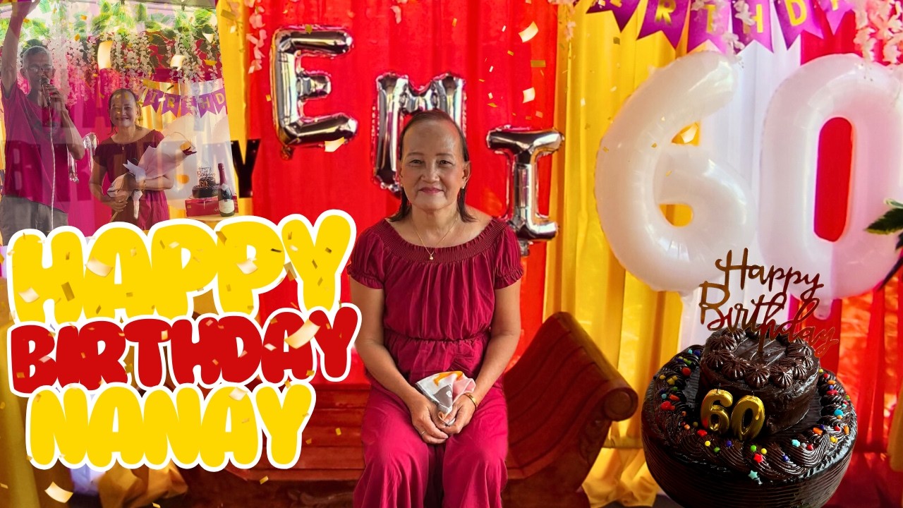 Happy 60th Birthday Nanay!