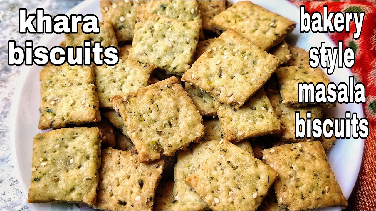 Masala Biscuit Recipe |Iyengar Bakery Style Khara Biscuit Recipe| Masala Crackers Maska Chaska Style