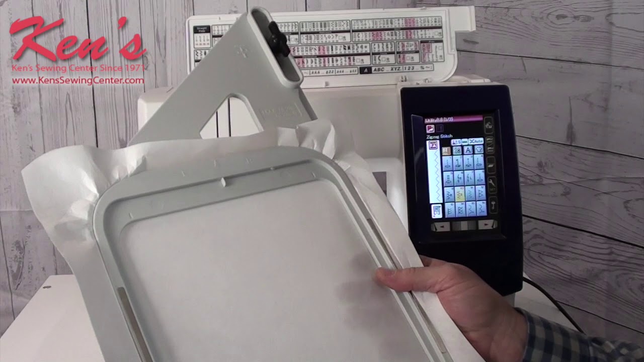 Обзор швейно-вышивальной машины Janome Memory Craft 9850 от Ken's Sewing Muscle Shoals AL