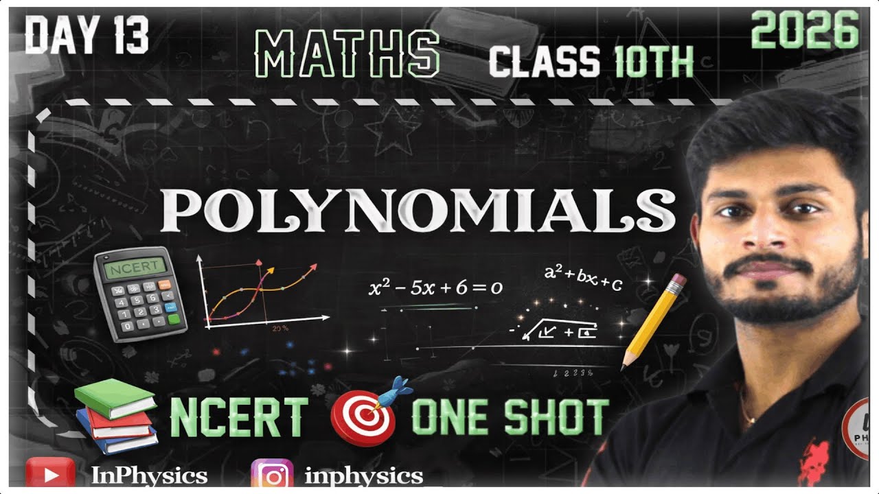 📘 Day 13 | Chapter 2: POLYNOMIALS | Class 10 Maths