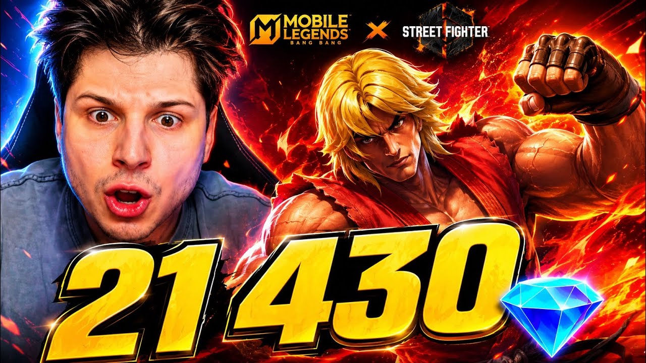 ПОТРАТИЛ 21 430 💎 НА ВСЕ СКИНЫ STREET FIGHTER в Mobile Legends!