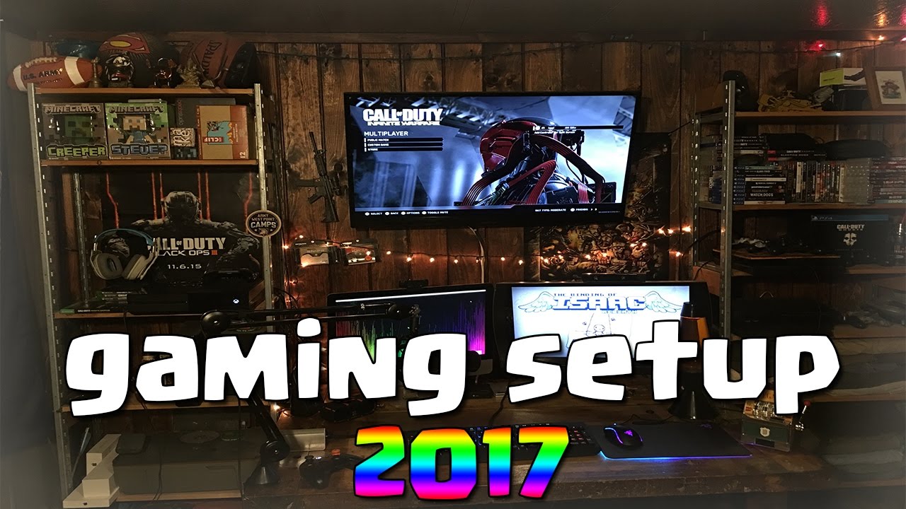 ULTIMATE GAMING SETUP!! - 2017