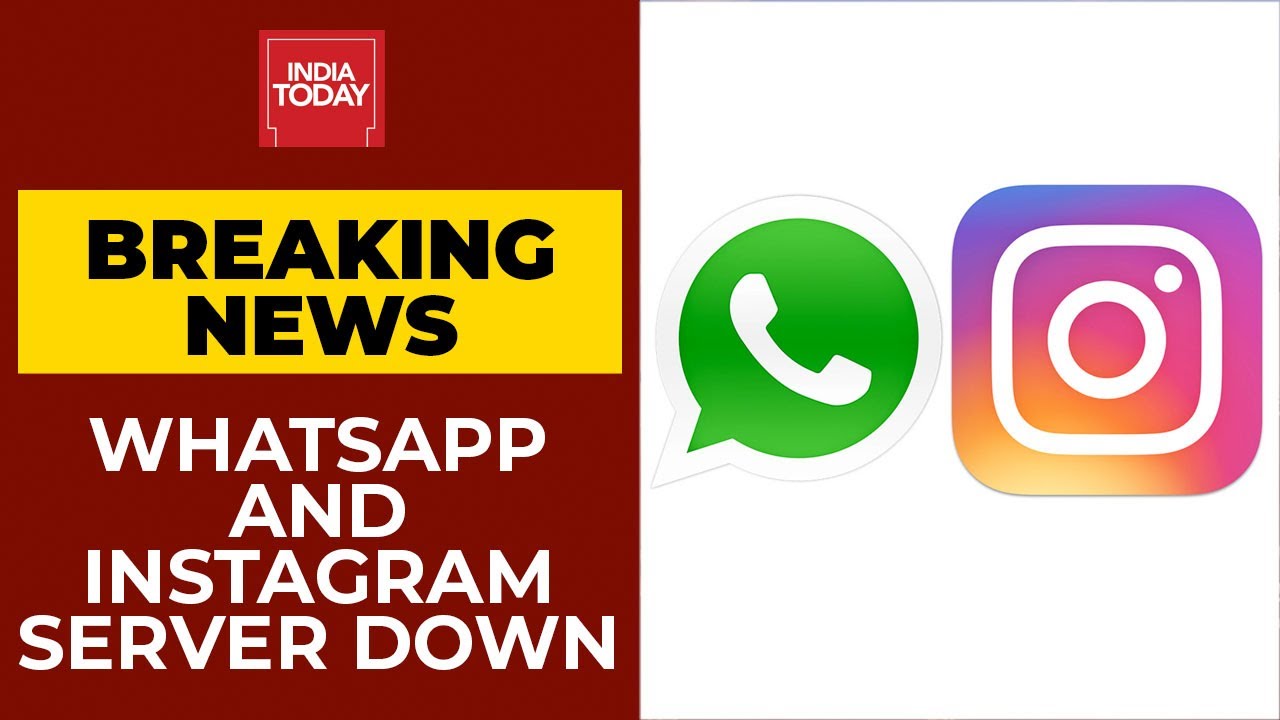Whatsapp And Instagram Down In Several Parts Of World | Breaking News