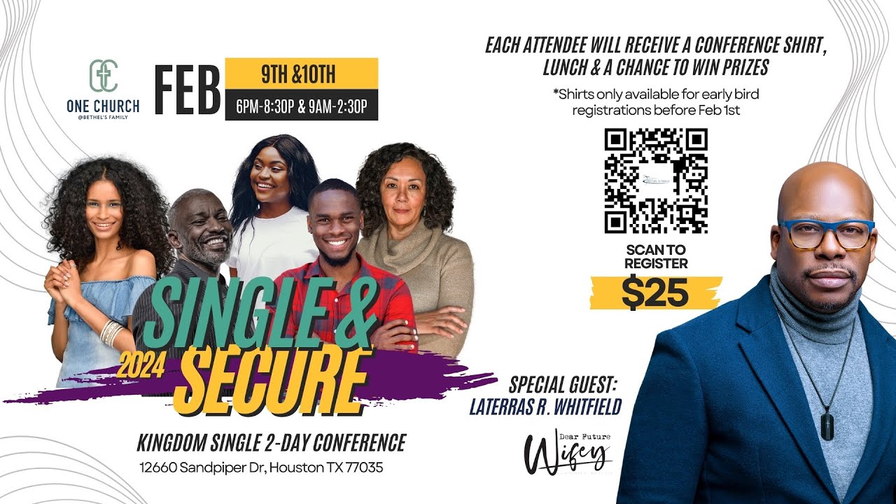 Single & Secure: Single's Conference 2024 (Fireside Chat With Laterras R. Whitfield)