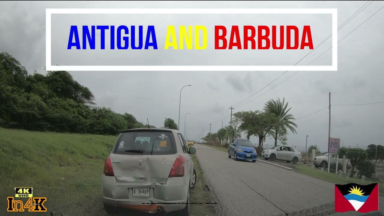 Driving From AUA To YMCA In St John's | Antigua And Barbuda