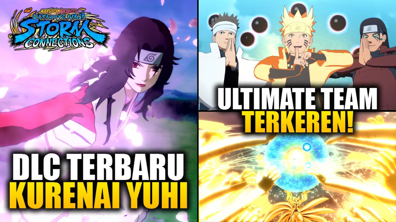 GILA! Ultimate Team Terbaru Naruto, Ashura & Hashirama | Naruto X Boruto Ninja Storm Connections