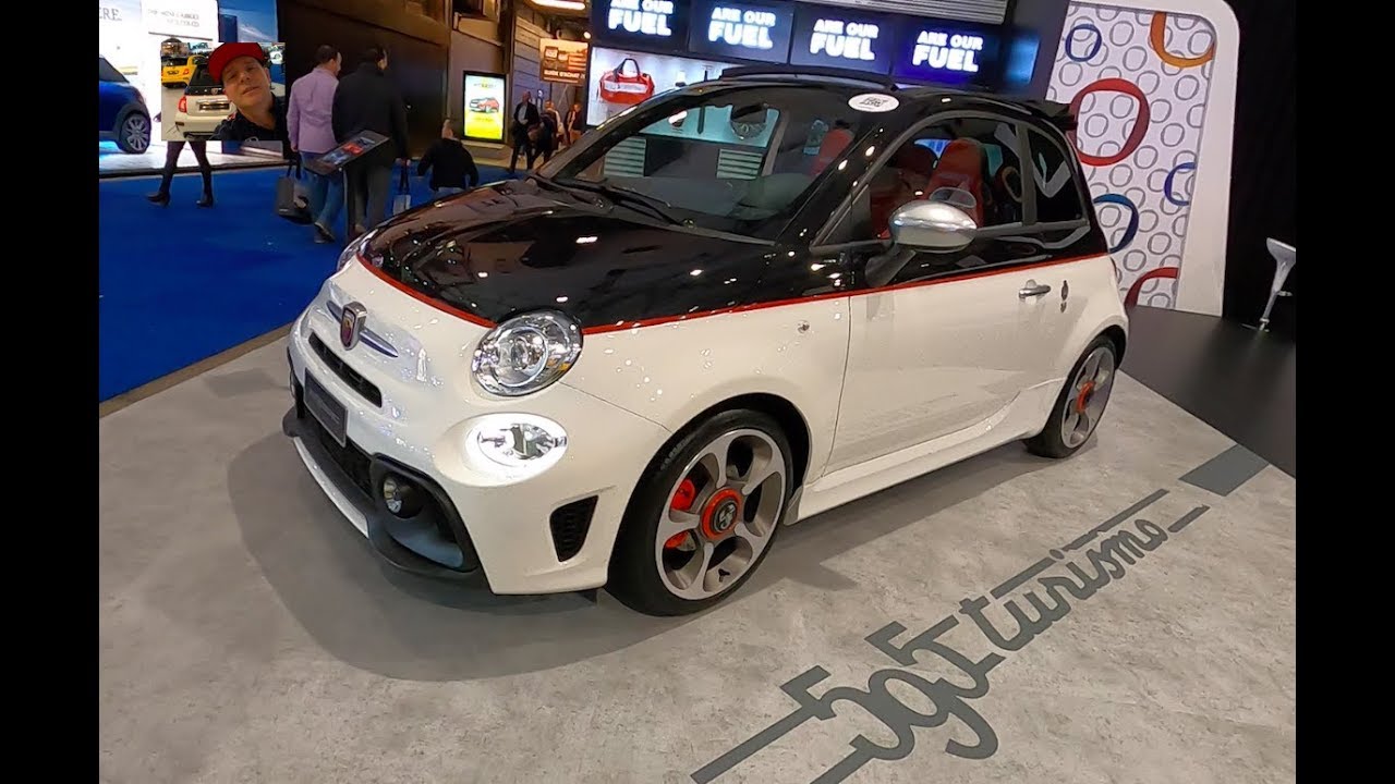 ABARTH 595 TURISMO 70TH ANNIVERSARY CABRIOLET 2020 FIAT 500 WALKAROUND AND INTERIOR