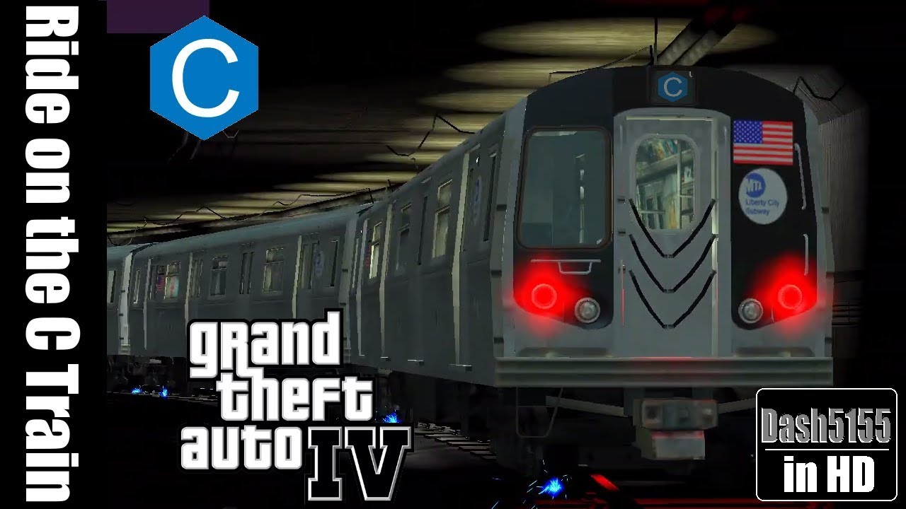 Riding the C Train - GTA IV [1080p/60fps]