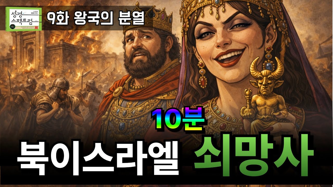 북이스라엘 역사의 핵심 10분 정리 | 성경스펙트럼 시즌4. 09화 왕국의 분열