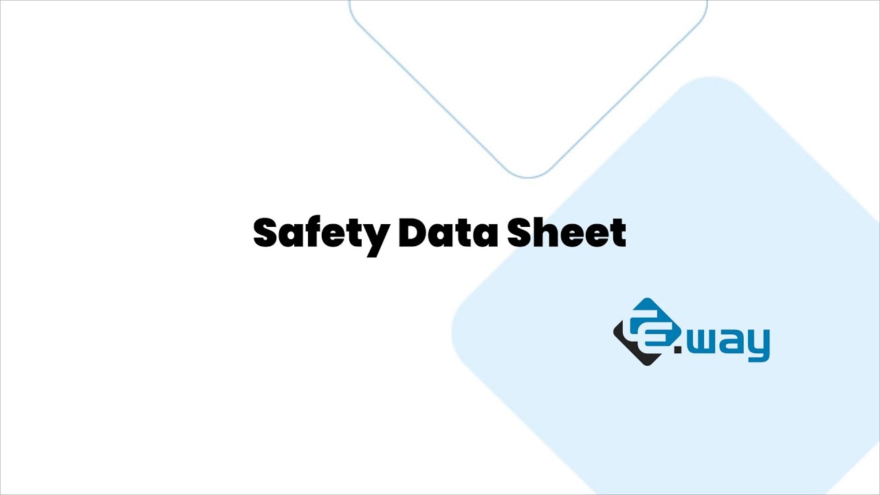 Safety data sheets (SDS)