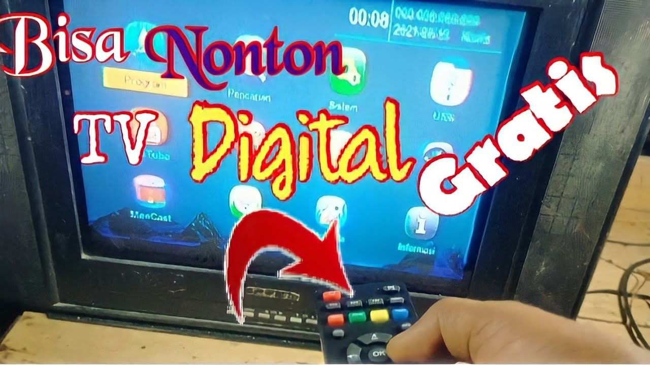 Agar tv tabung bisa nonton tv digital, ini caranya