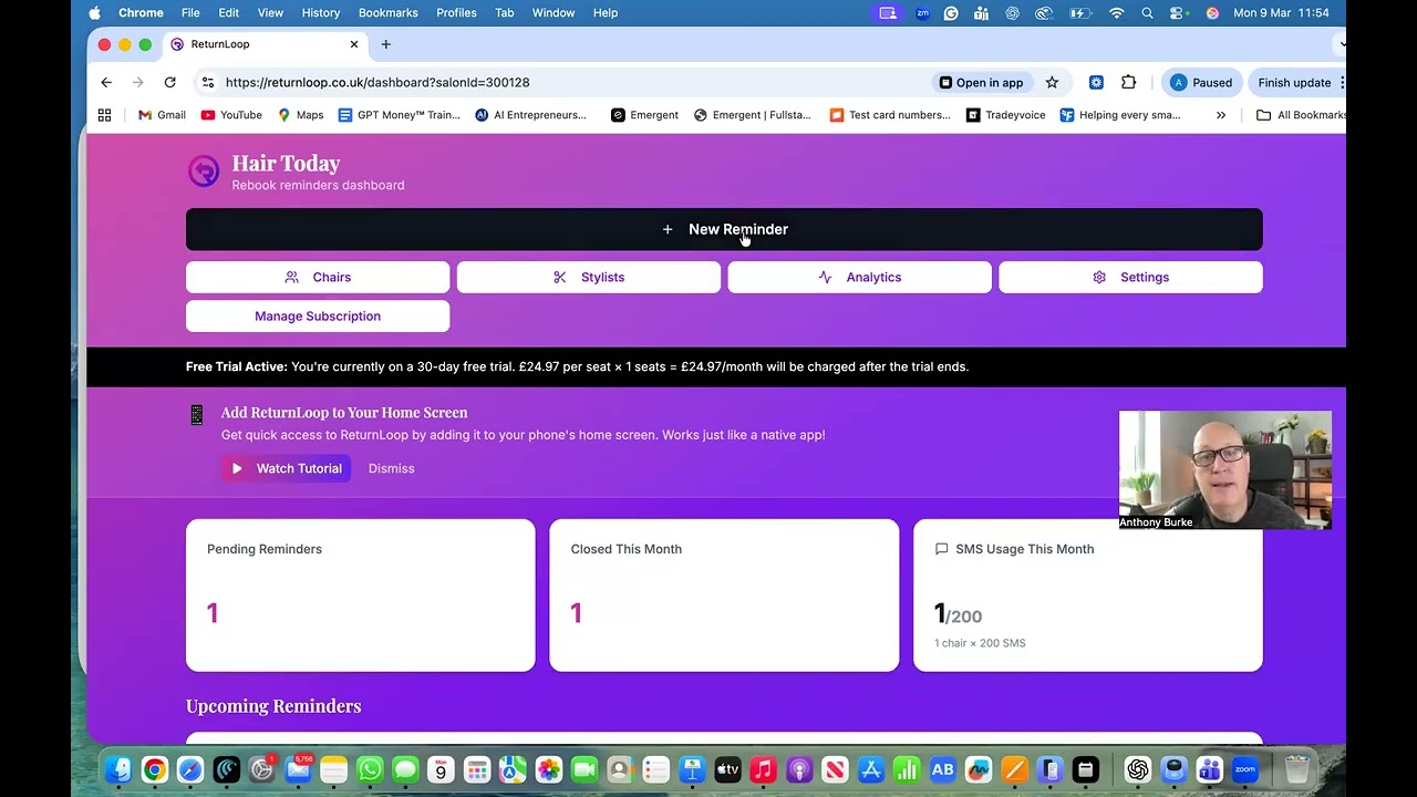 Return Loop onboarding