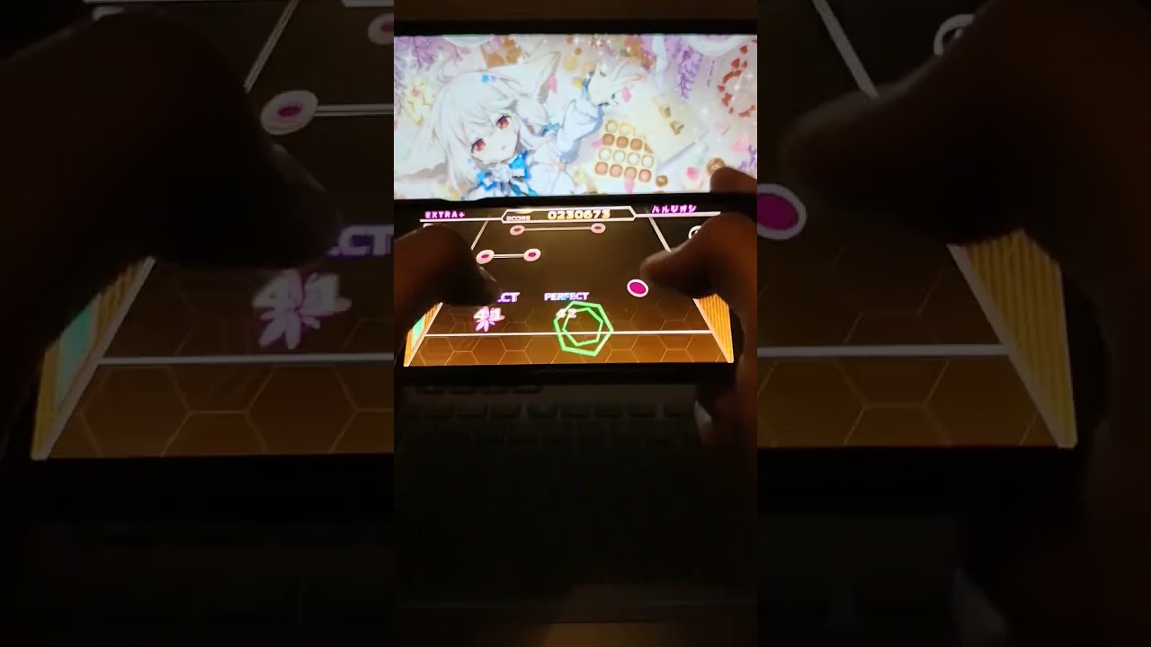 ChainbeeT Rhythm Game #thumbplayer #chainbeeT #osu #phigros #arcaea #rhythmgame #musedash #maimai