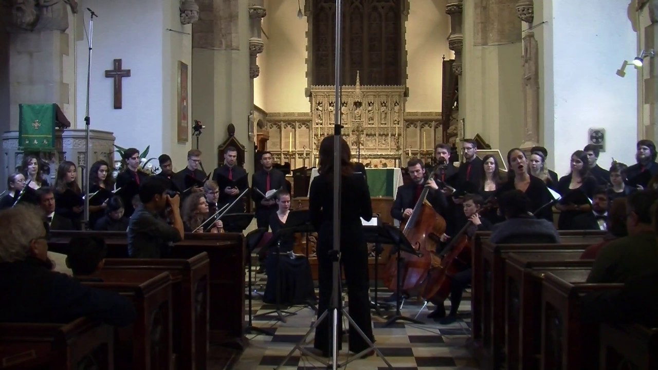 Bach, Alto aria 'Hochgelobter Gottessohn', cantata BWV6. Conductor Gohar Manvelyan