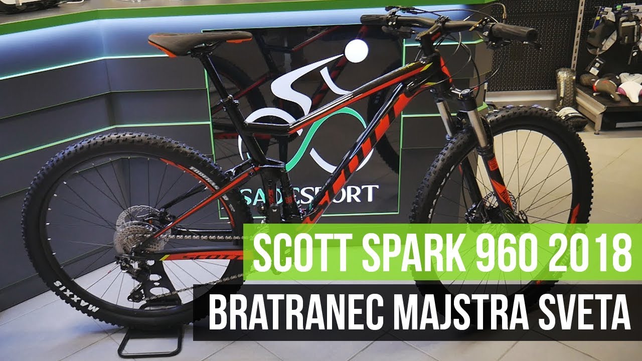 Bratranec majstra sveta SCOTT SPARK 960 2018
