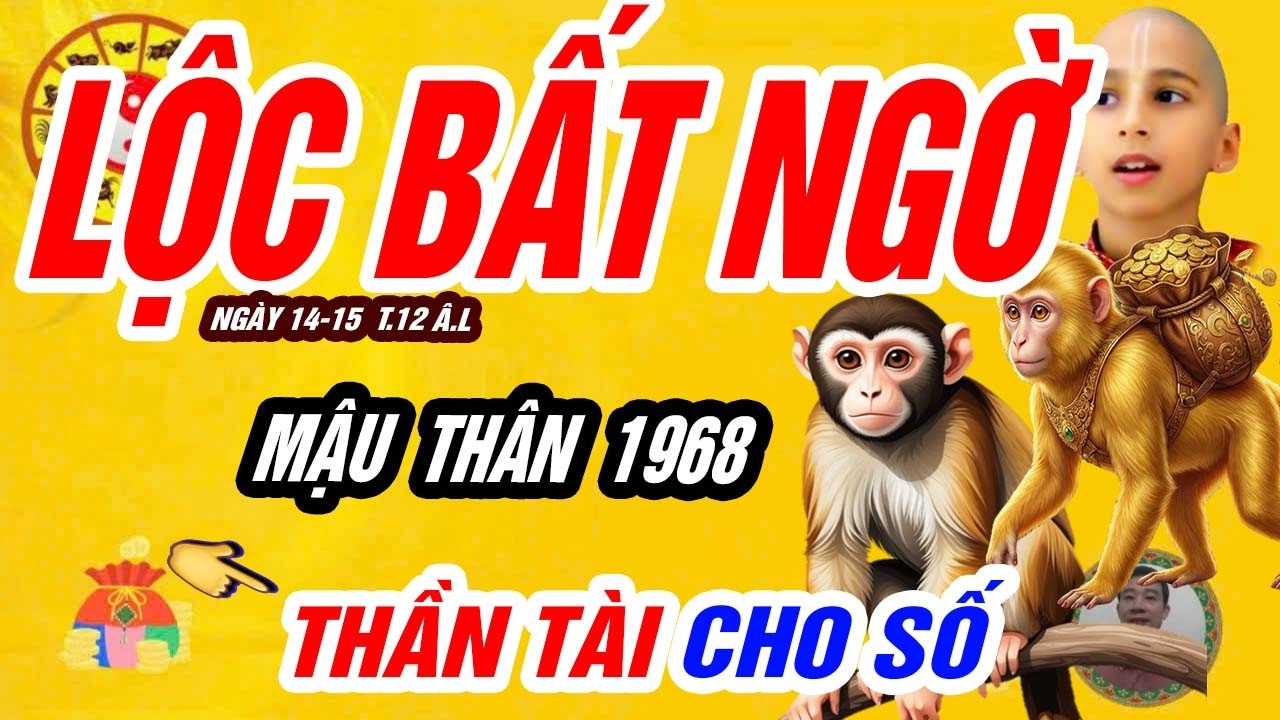 🧧 LỘC BẤT NGỜ! Tuổi MẬU THÂN 1968 ĐƯỢC BÁO TIỀN LỚN ĐỔ VỀ Đúng 2 Ngày DUY NHẤT