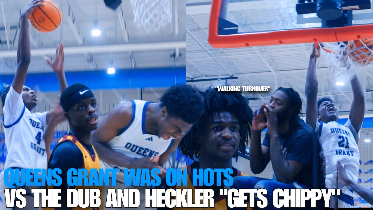 QUEENS GRANT WAS ON HOTS VS THE DUB AND HECKLER 